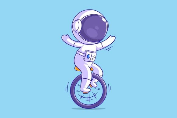 Astronaut is Playing on a Unicycle: Unleash Creative Design