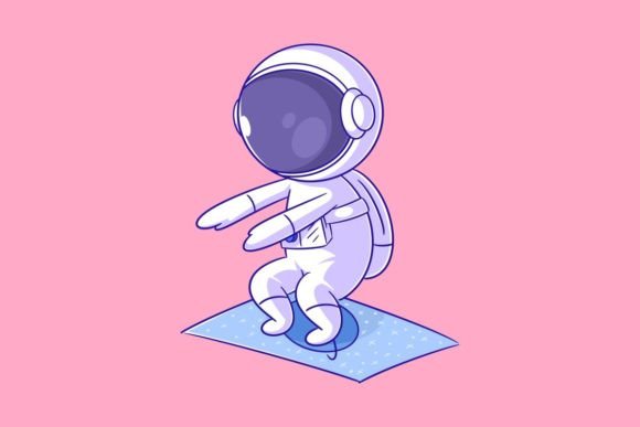 Astronauts Exercising in the Morning: A Dynamic Design Asset